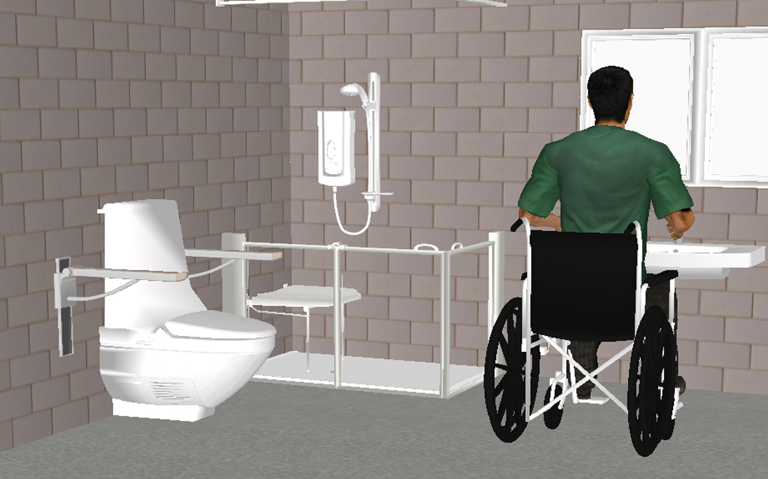 Wheelchair Bathroom